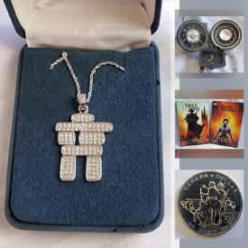 MaxSold Auction: This online auction features Sterling Silver Pendant, Coins, Sports & Non-Sports Trading Cards, Action Figures, Victorian Slipper Chair, Comic Books, Collectible Pewter Chrismas Ornaments, Stone Carving, Vintage Postcards, Graphic Novels, Board Games and much more!