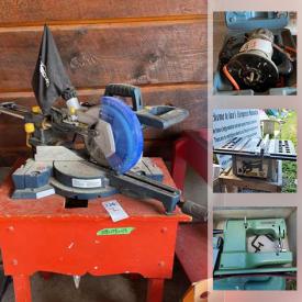 MaxSold Auction: This online auction features Electric Power Tools, Hand Tools, Camping Equipment, Golf Balls, Fishing Gear, Helmets, Skates, Toby Mugs, Vintage Tools, Die-Cast Vehicles, Toys, Playground Slides, Vintage Propane Stove, Board Games, Children's Books, Hockey Sticks and much more!