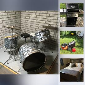 MaxSold Auction: This online auction features Canoe, Ikea Hemnes Furniture, Small Kitchen Appliances, Ethan Allen Furniture, Leather Couch, Outdoor Furniture, Drum Kit, TV, Camping Gear, Area Rugs, Hand Tools, and much more!