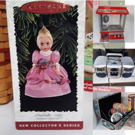 MaxSold Auction: This online auction features Craft Table, Vintage Toys, Vintage Bed Frames, Ping Pong Table, Military Mukluk Boots, NASCAR Memorabilia, Acrylic Beads, Wilton Cake Pans and much more!