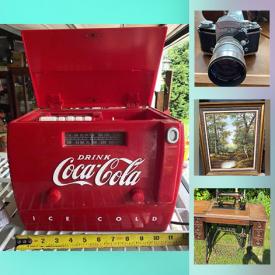 MaxSold Auction: This online auction features Vintage Teapot Collection, Beer Steins, Longaberger Baskets, Antique Bottles, Hummel Plates, Vintage Cookie Jars, Antique Irish Mail Cart, Collectible Teacups, LPs, Framed Wall Art, Student Drum Kit and much more!