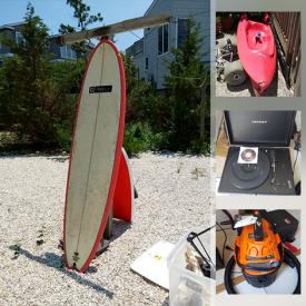 MaxSold Auction: This online auction features Outdoor Furniture, Beach Chairs, a Birdbath, Planters, Lego, Kitchen Appliances, Wii Video Game Console and Games and much more!