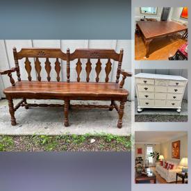 MaxSold Auction: This online auction features Antique & Vintage Solid Wood Furniture, Asian art & decor, Antique Vietnamese folding screen, wine rack, Windsor chairs and much more!