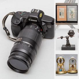 MaxSold Auction: This online auction features Tobacco Pipes, Cameras, Art Glass, Cuckoo Clock, Wedgwood, Stamps, Vintage Toys, Binoculars, Vintage Lighters, German Mantle Clocks and much more!