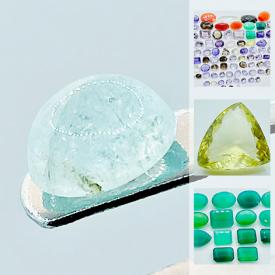 MaxSold Auction: This online auction features loose gemstones such as Paraiba Tourmaline, Lemon Quartz, Onyx, Aquamarine, Citrines, Emerald, Amethyst, Moonstones, and Opal Ring and much more!