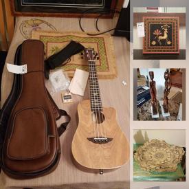 MaxSold Auction: This online auction features Keith Urban ukulele, crystal ware, international decor, framed wall art, Audiovox DVD players, computer accessories, vintage projectors, small kitchen appliances, glassware, dishware, Raleigh bicycle, power tools, stained glass supplies and much more!