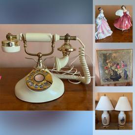 MaxSold Auction: This online auction features Framed Wall Art, Lamps, Toys, Dolls, Board Games, Children & YA Books, Royal Doulton Figurines, Precious Moments, Decorative Plates and much more!