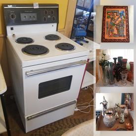 MaxSold Auction: This online auction features Corn Husk Dolls, Refridgerator, Area Rugs, Stove, Masks from Around the World, TV, Indigenous Art, Travel Souvenirs, Jade Figures, Soapstone Carvings, Collectible Spoons, Vintage Furniture, Vintage Instruments, Vintage Toys, Wicker Furniture, Stamps and much more!