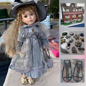 MaxSold Auction: This online auction features Vintage Jewelry, Yard Tools, Power Tools, Pet Supplies, Horseback Riding Gear, Horse Grooming, Western Hats, Tack Box, Department 56 Village collection & Accessories, Precious Moments Figurines, Lawn Roller and much more!