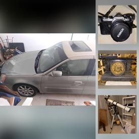 MaxSold Auction: This online auction features 2007 Cadillac, furniture, Fishing Gear, Telescope, Shop-Vac, Sectional Sofa, Collector Plates, Grandfather Clock, Costume Jewelry, Area Rug, Lladro Figurines, Printers, Yard Decor, Area Rug, Yamaha Organ, TV, Small Kitchen Appliances and much more!