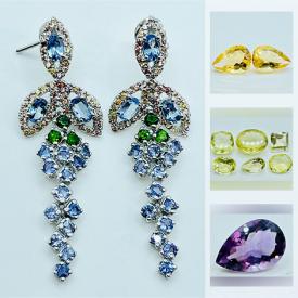 MaxSold Auction: This online auction features Loose Gemstones such as Smokey Quartz, Amethyst, Sapphire, Garnets, Onyx, Pink Sapphire, and Gemstone Jewelry and much more!