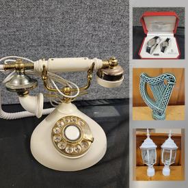 MaxSold Auction: This online auction features Milk Glass, Art Gass, Framed Prints, Depression Glass, Carnival Glass, Hand Tools, Decanters, Lightbulbs, Corvette Coffee Mugs, Golf game, Action Figures, Toys, TV, Computer Gear and much more!