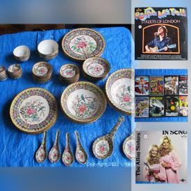 MaxSold Auction: This online auction features Vintage LPs, Small Kitchen Appliances, New Bath Products, NIB Cookware, Vintage Computer Gear, DVDs, Wet Vac, Sports Action Figures and much more!