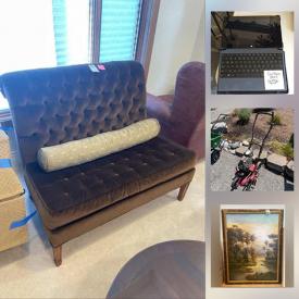 MaxSold Auction: This online auction features Seattle Seahawks Photograph, Outdoor Furniture, Games, Puzzles, Telescopes, WiFi Mesh System, Toys, Vintage Costume Jewelry, Children's Movies, Lawn Equipment, Farmhouse Style Sink, Microsoft Surface, Exercise Equipment and much more!