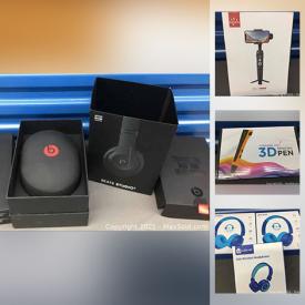 MaxSold Auction: This online auction features Open Box Items such as Drone, Gaming Gear, Massagers, Video Doorbell, Robotic Vacuum, Programmable Robot, Infrared Thermometers, Dash Cam and much more!!