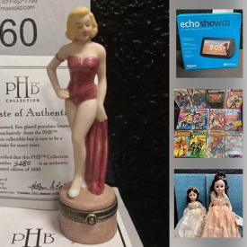 MaxSold Auction: This online auction features Comics, LPs, Trading Cards, Batman Collectibles, Coins, Star Wars Collectibles, Madame Alexander Dolls, Musical Snow-Globe, Kids Toys, Children's Books, Hot Wheels, Antique Books, Gaming Gear, Ukrainian Wooden Eggs, Printers and much more!