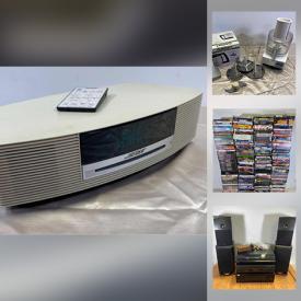 MaxSold Auction: This online auction features Small Kitchen Appliances, Hand Tools, Toys, Sports Equipment, Watches, CDs, DVDs, Books, Sports Equipment, Games, Action Figures, LPs and much more!