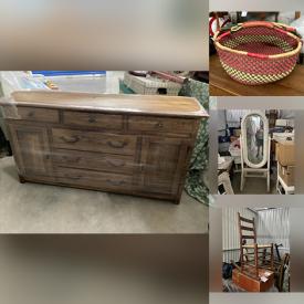 MaxSold Auction: This online auction features Dining Room Furniture, White Wicker Furniture, Antique Clock, Cuckoo Clock, Party-lite Candle Holders and much more!