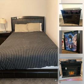 MaxSold Auction: This online auction features furniture such as loveseat, wood table, sofas, chest of drawers, Hooker desk with chair, and queen-size bed, aquatic pet supplies, framed wall art, gardening supplies, golf clubs, bike rack, framed posters, lamps, HP printer and much more!