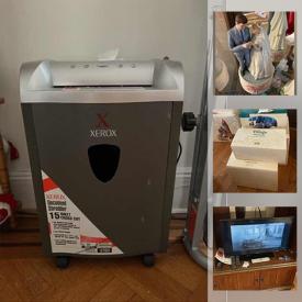 MaxSold Auction: This online auction features Side tables, Outdoor tools, Medical supplies, Bedroom Furniture, Purses, Glassware, Kitchenware, Office supplies, Figures, Statues, Christmas Village Houses, Lamps, TV trays, Air purifiers, Hummel, Paperweights, Electronics, Samsung TVs, Handbags and much more.