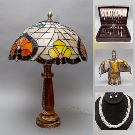 MaxSold Auction: This online auction features Crystal Decanter, Metal Sculpture, Howard Miller Mantel Clock, Pearl Necklaces, Gold & Silver Jewelry, Men's Watches, Goebel Figurines, Stereo Equipment, Collectible Teacups, Collectors Spoons, Vintage Books, Costume Jewelry, Power Tools, Teak Furniture, Mahogany Furniture and much more!