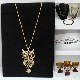 MaxSold Auction: This online auction features Double Strand Necklace, Pendant Necklace, Glass Beaded Necklace, Statement Necklace, Choker Necklace, Stick Pins, Brooches, Bracelets, Roma Bracelet, Rings, Jewelry Box, Figurines, Indiana Glass, Toys and much more!