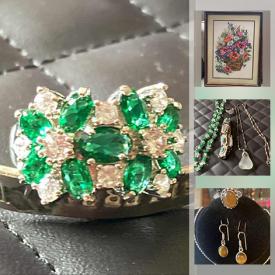 MaxSold Auction: This online auction features 925 Jewelry, New Fashion Jewelry, Vintage Jewelry, Balance Beam, Power Tool, Teacher Resource Books, Scrapbooking Supplies, Milk Glass, Exercise Equipment, and much more!