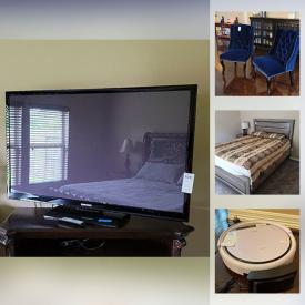 MaxSold Auction: This online auction features Computer Desk & Chair, TVs, Sofa Bed, Velvet Dining Chairs, Sofas, Area Rug, Robot Vacuum Cleaner, Small Kitchen Appliances, BBQ Grill, Garden Tools and much more!