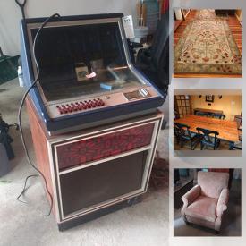 MaxSold Auction: This online auction features Garden Tools, Dog Crate, Wurlitzer Cassette Jukebox, Air Conditioner, TV, Cedar Chest, Costume Jewelry, Watch and much more!