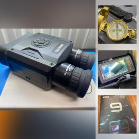 MaxSold Auction: This online auction features New in Open Box items such as GoPro, Portable Air Compressor, Massager, Smart Vacuum, Dash Cam, Drone, Infrared Thermometers, Ring Light Set, RC Cars, Small Kitchen Appliances, Headphones and much more!