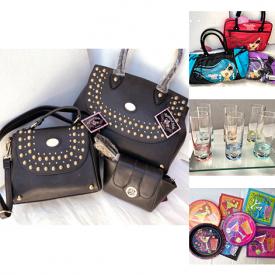 MaxSold Auction: This online auction features jewelry, furniture, appliances, prints, decor, Harmony vintage Banjo, records, turntables, printer, bikes, Weber grill, iPhone, baseball football cards, Bohemia china set, Royal Gallery crystal, Villeroy & Boch plates, American doll, clothing, phone accessories, backpacks, handbags, purses,  make up set, coffee cups, vintage magazines, art supplies, mannequins, metal organizer, luggage, pots and much more!