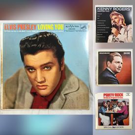 MaxSold Auction: This online auction features Vintage Vinyl LPs of all genres including Genesis, Andy Wiliams, Brahms Symphony, Oak Ridge Boys, Johnny Cash, Willie Nelson, CCR, Bryan Adams, Elton John, Michael Jackson, Elvis Presley, Thompson Twins, ELO and much more!