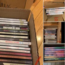 MaxSold Auction: This online auction features a wide variety of DVDs, CDs and books such as Keeping up Appearances, House of Cards, Orange is the New Black, Miles Davis CDs, legendary sax masters John Coltrane & Sonny Rollins, Led Zeppelin and much more!