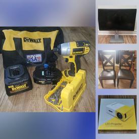 MaxSold Auction: This online auction features LED Projector, Pet Supplies, Sports Equipment, Headphones, Puzzles, Games, Camping Gear, Small Kitchen Appliances, Power & Hand Tools, Art, School & Office Supplies and much more!