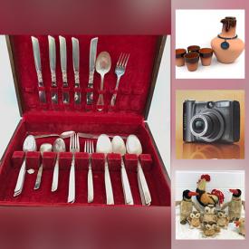 MaxSold Auction: This online auction features Vintage Steiff Plush Animals, Baribocraft Maple Wood Cheese Boards, Vintage Ladies Powder Compacts, New Costume Jewelry, Art Pottery, Stamps, Activity Crafts, Beer Stein Mugs, Star Trek Ornaments, Vintage Postcards and much more!