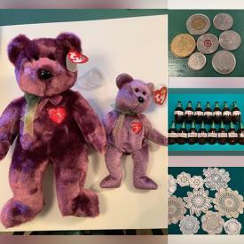 MaxSold Auction: This online auction features Coins, Glass Ceiling Lights, Collectors Beanie Babies, Vintage Hardware, Bar Sink, Children's Books, Hand Tools, New Collectible Toys, Vintage Finger Puppet Collection, Vintage Collectible Lighters, Action Figures and much more!