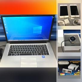 MaxSold Auction: This online auction features electronics such as iPhone 5, Samsung s8, Windows 7 Notebook, Hs510 4K drone, and Tic c2 smartwatch, small appliances such as HEPA air purifier, and handheld vacuum cleaner, tools such as cordless drill kits and much more!