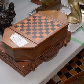 MaxSold Auction: This online auction features Lamps, Chess Sets, Blue Mountain and Delftware, Christmas Decor, Wall Decor and Canisters, Chess Set, Antique Games and Backgammon, Asian Decor, Brass Coloured Decor, Wooden Ship and much more!