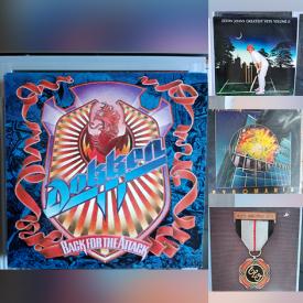 MaxSold Auction: This online auction features a large collection of Vintage records with Kiss, Led Zeplin, Jackson Five, Jethro Tull, INXS and much more.