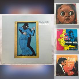 MaxSold Auction: This online auction features Vinyl Records from such artists as Movie Soundtracks, Phil Collins, Elton John, Billy Joel, Liberace, Chicago, Michael Jackson, José Feliciano, Diana Ross, Frank Sinatra, Cole Porter, Duke Ellington, Willie Nelson, Julian Lennon, Natalie Cole and much more!