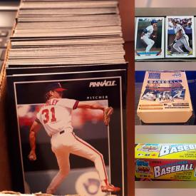 MaxSold Auction: This online auction features Rookie, Cartoon and Puzzle Sports Cards, Baseball Cards, Logo Stickers, Toronto Blue Jays, First Round Picks and much more.