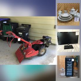 MaxSold Auction: This online auction features Toys, Wine Cooler, Coins, DVDs, Solomon Cross Country Skies, Vintage Meccano Sets, Small Kitchen Appliances, Power Tool, Jewelry, Art Pottery, Educational Toys, Electric Lawnmower, Sport Shelter, Rototiller, Craft Supplies and much more!