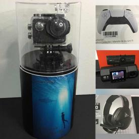 MaxSold Auction: This online auction features a Ryzen AMD processor, DJI magic mini drone, Samsung smartwatch, Canon 50mm lens, sonic toothbrush, indoor-outdoor wire-free camera, 4k action camera, touchscreen deadbolt, wireless earbuds, Philips shaver, gaming headsets, power packs, ink cartridges, massage tools, Super Mario Bros Switch game, Bluetooth speaker, Kidizoom smartwatch and much more!