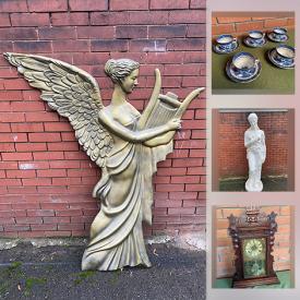 MaxSold Auction: This online auction features Vintage Wall Decor Frieze Relief, Original Oil on Board Paintings, Art Glass, Solid Bronze Sculpture, Vintage Moorcroft, Antique Boot's England Real Old Willow, Art Pottery, Vintage Carved Soapstone, Lettuce Ware Pieces, Cornflower Cut Crystal and much more!