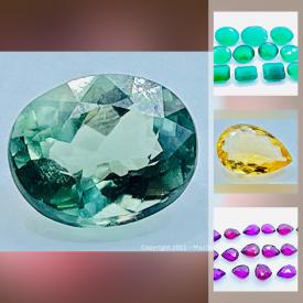 MaxSold Auction: This online auction features Loose Gemstones such as Cuprian Tourmaline, Onyx, Citrines, Topaz, Amethyst, Tigers Eye, Ethiopian Opal, Padparadscha Sapphire and much more!