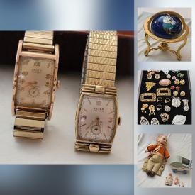 MaxSold Auction: This online auction features Vintage Jewelry, Vintage Pens, Vintage 1990s Jurassic Park, Stamps, Opera Glasses, Mickey Mouse Lunchbox, Coins, Comics, Watches and much more!