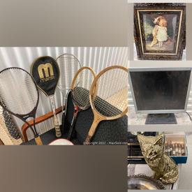 MaxSold Auction: This online auction features NIB Roll Out Flowers, Portable Greenhouse, Vintage Oil Lamps, Pet Products, Small Kitchen Appliances, Carnival Glass, Vintage Bottles, Drink Machines, Fabric and much more!