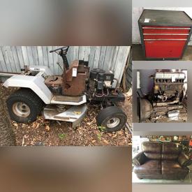 MaxSold Auction: This online auction features a Lawn tractor, Automotive repair & maintenance supplies and equipment, Brush mower, Sewing machine, Vintage children's books, Comic books, Toy soldiers, Dollhouse furniture, Royal Copenhagen, Bing & Grondahl plates, Workshop Power Tools & Equipment, Hand Tools & Hardware, Yard & Garden Grooming tools & Supplies Welding supplies, table and equipment, Small Kitchen Appliances, Food prep, & gadgets, German beer steins, Tonka Trucks, and much more!