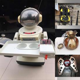 MaxSold Auction: This online auction features Vintage Video Games, Hand Tools, Vintage Toys, TONKA, STAR WARS, Sporting Equipment, Garden Tools, Action Figures, Ghost Busters, John Deere, Hot Wheels, The Beatles, Antique Bottles, Fishing Equipment, NERF and much more.