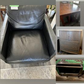 MaxSold Auction: This online auction features desk, office supplies, jewelry, BBQ grill, coins, purses, dressers, trinket boxes, sofa, bar chairs, bed frames, leather jackets, outerwear, bike, power tool, small kitchen appliances, curtains, and much more!